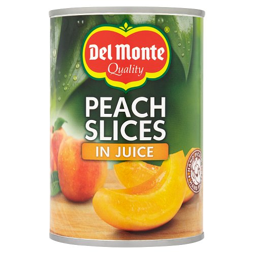 Del Monte Peach Slices In Juice 415G pack shot
