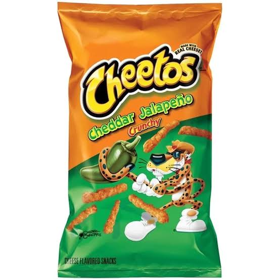Cheetos Crunchy Jalapeno 227g pack shot