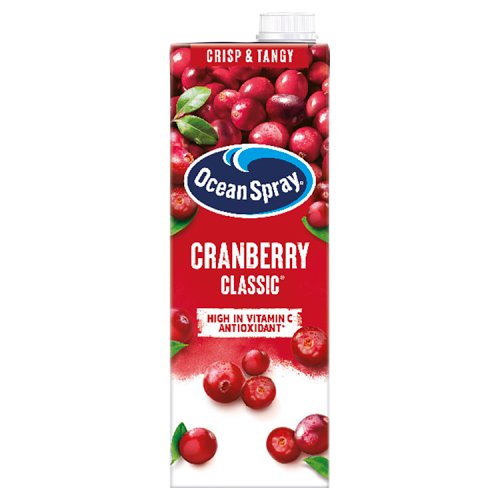 Ocean Spray Cranberry Classic 1L pack shot