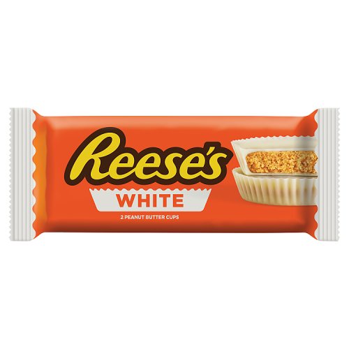 Reeses Peanut Butter Cups White 39g pack shot