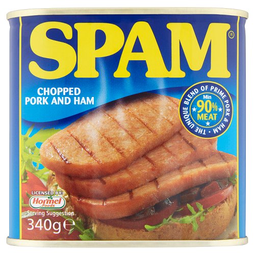 Spam Chopped Pork & Ham 340g pack shot