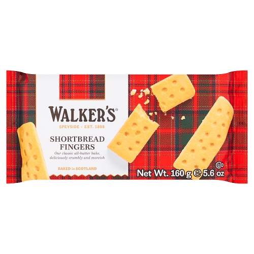 Walker's Shortbread Cello Pack 160g pack shot