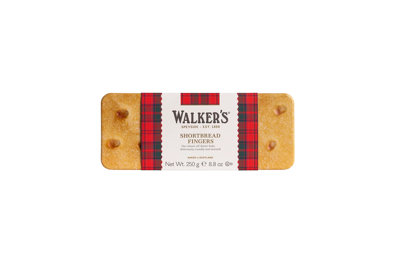 Walkers Shortbread Fingers Tin 300g pack shot