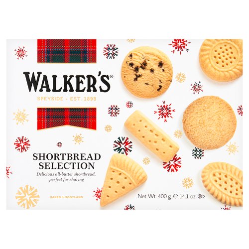 Walkers Shortbread Selection 400g pack shot