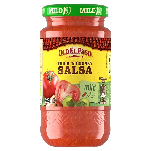 Old El Paso Accomps Salsa Mild 12x226g pack shot