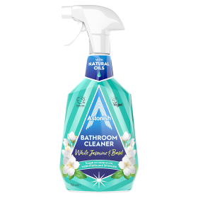 Astonish Cleaner Spray Bathroom White Jasmine & Basil 750ml pack shot