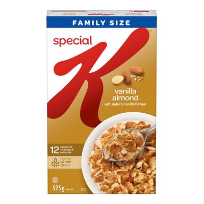 Kelloggs Special K Vanilla Almond Family Pack 525g pack shot