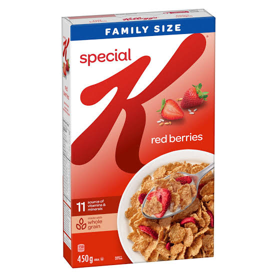 Kelloggs Special K Red Berries Family Size 450g pack shot