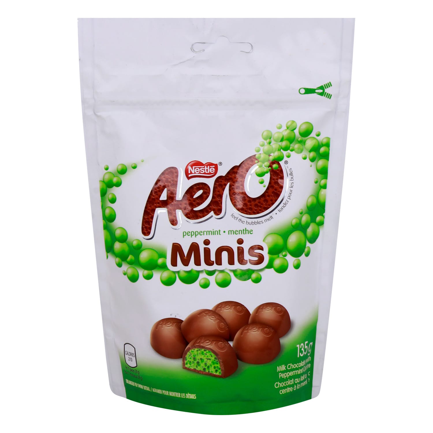 Aero Peppermint Minis 10pk (10 x 135g) pack shot