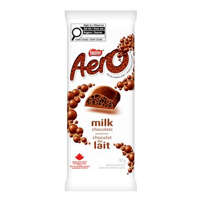 Aero Milk Chocolate Bar 15pk (15 x 97g) pack shot