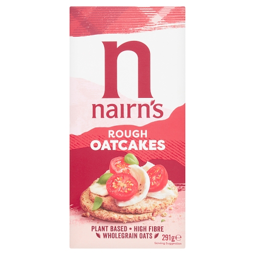 Nairns Rough Oatcakes 291g pack shot