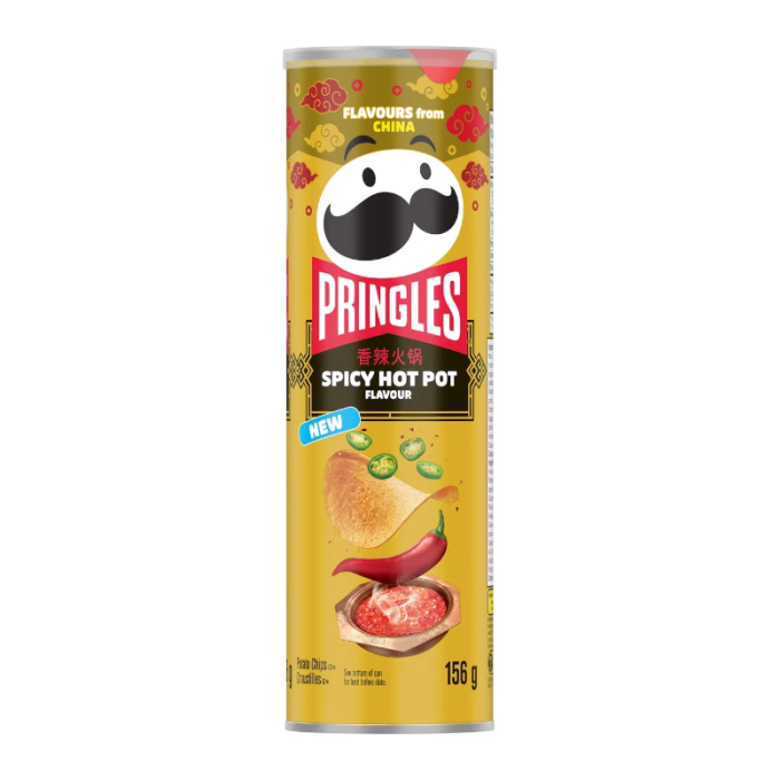 Pringles Spicy Hot Pot 156g pack shot