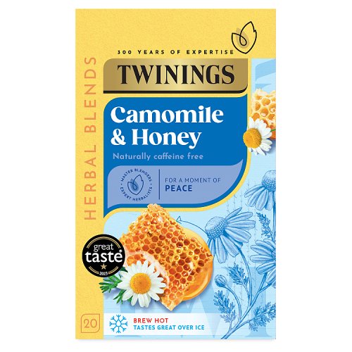 Twinings Infusions Camomile Honey & Vanilla 30g pack shot