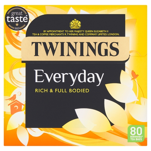 Twinings Everyday Tea Bags 80s (HS) pack shot