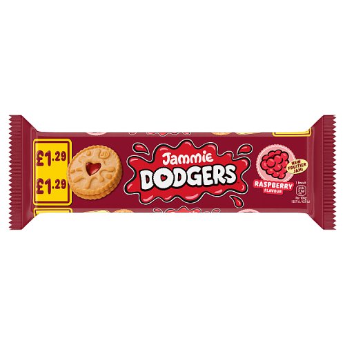 Burtons Jammie Dodgers 140g PMP pack shot
