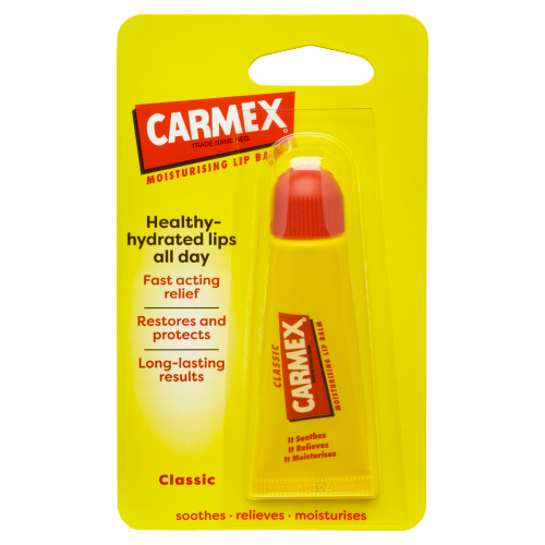 Carmex Lip Balm Original Tube 10g pack shot