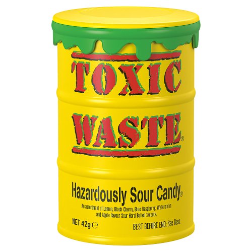 Toxic Waste Yellow Drum 42g pack shot
