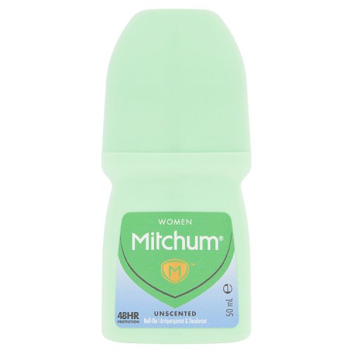 Mitchum Women Roll On Anti Perspirant Advanced Unscented 50ml pack shot