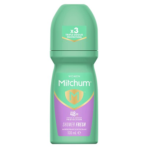 Mitchum Shower Fresh Roll on Deo 100ml pack shot