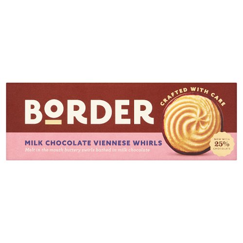 Border Milk Chocolate Viennese 150g pack shot