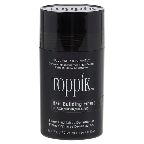Toppik Hair Fibres Black 12g pack shot