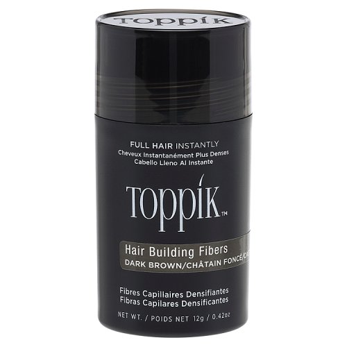 Toppik Hair Fibres Medium Brown 12g pack shot