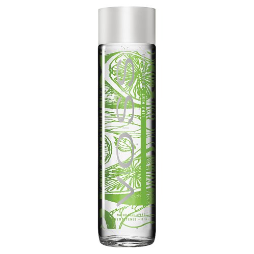Voss Flavoured Lime Mint Glass 375ml pack shot