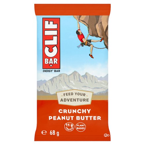 Clif Bar Crunchy Peanut Butter 68g x12 pack shot