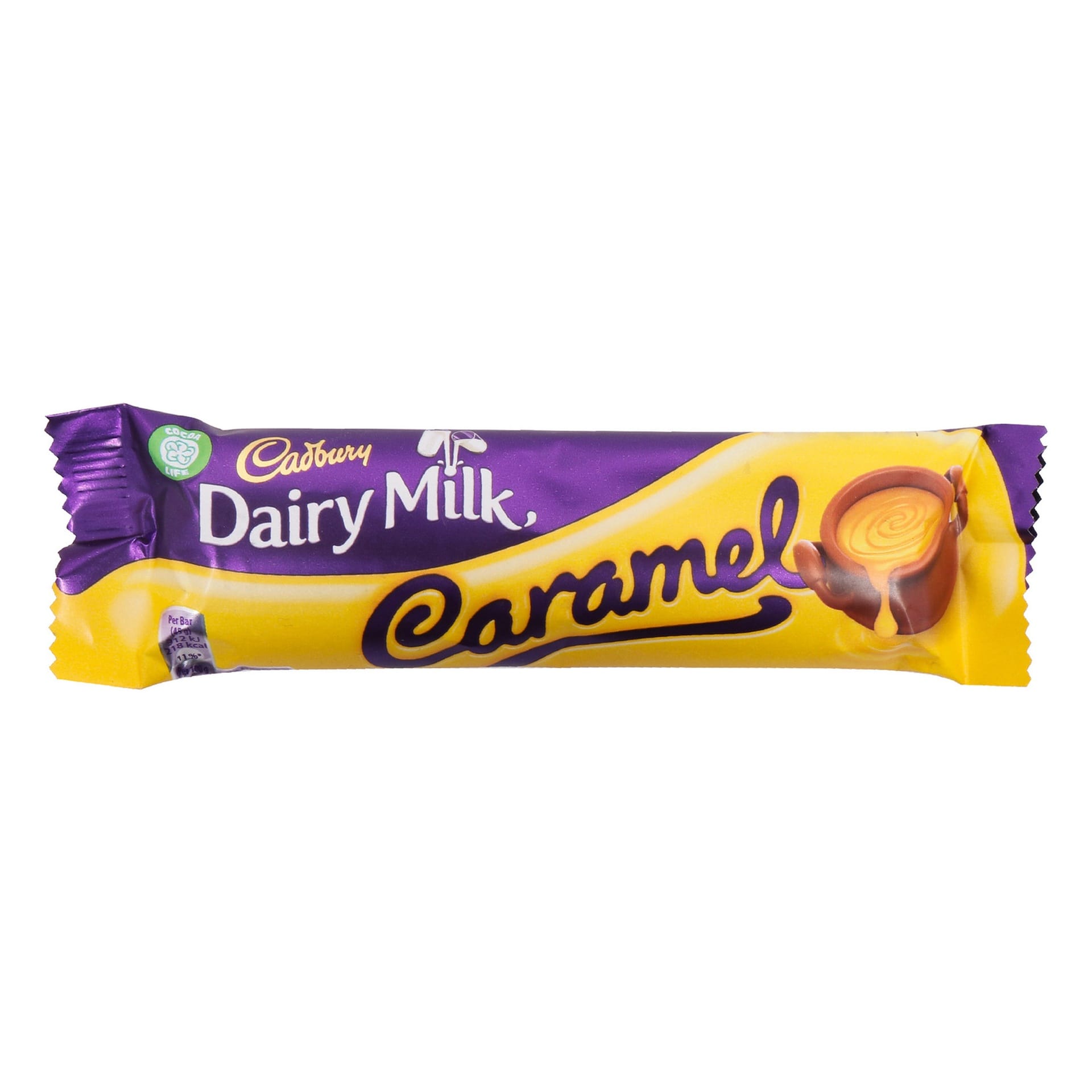 Cadbury Caramel 45g pack shot