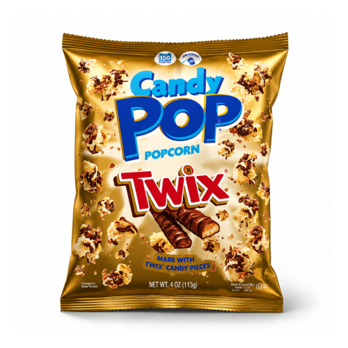 Candy Pop Twix Popcorn 113g pack shot