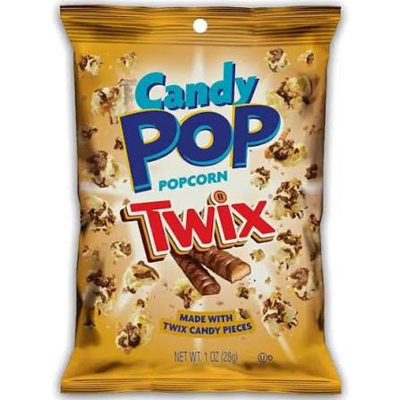 Candy Pop Twix Popcorn 28g pack shot