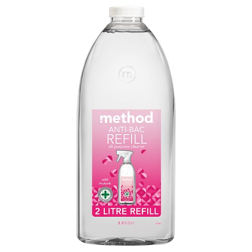 Method Anti Bacterial Refill Wild Rhubarb 2Ltr pack shot