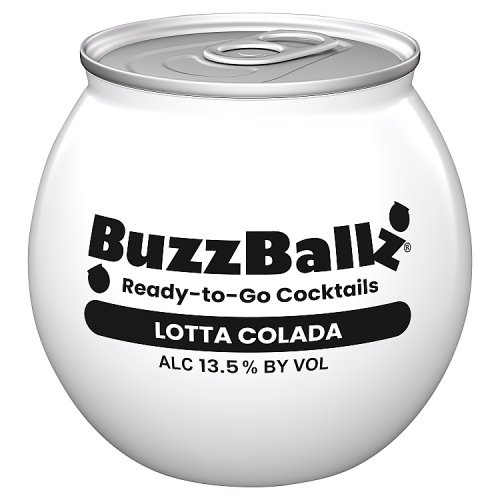 Buzzballz Lotta Colada Can 200ml pack shot