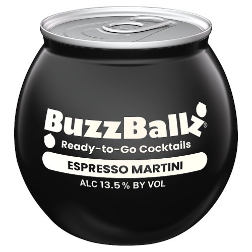 Buzzballz Espresso Martini 200ml pack shot
