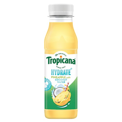 TROPICANA HYDRATE COCONUT & PINEAPPLE pack shot