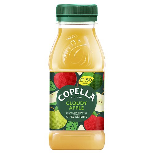 COPELLA CLOUDY APPLE JUICE 300ML PMP pack shot