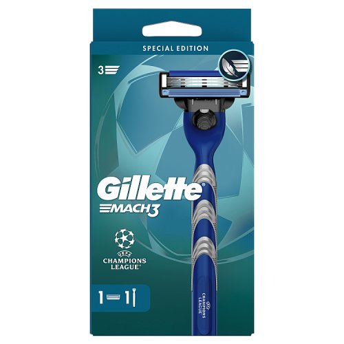 Gillette Mach 3 Razor pack shot