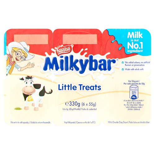 MILKYBAR LITTLE TREATS 6PK pack shot
