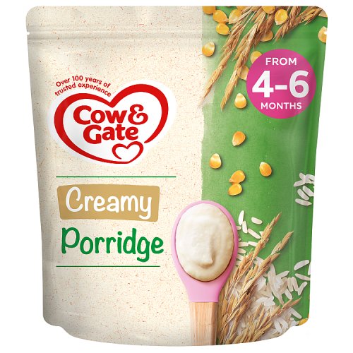 Cow & Gate Creamy Porridge STAGE 1 PACKET pack shot