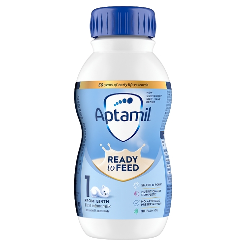 Aptamil First Milk Ready To Feed 500ml pack shot