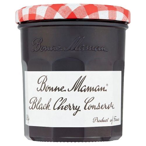 Bonne Maman Black Cherry Conserve 370g pack shot