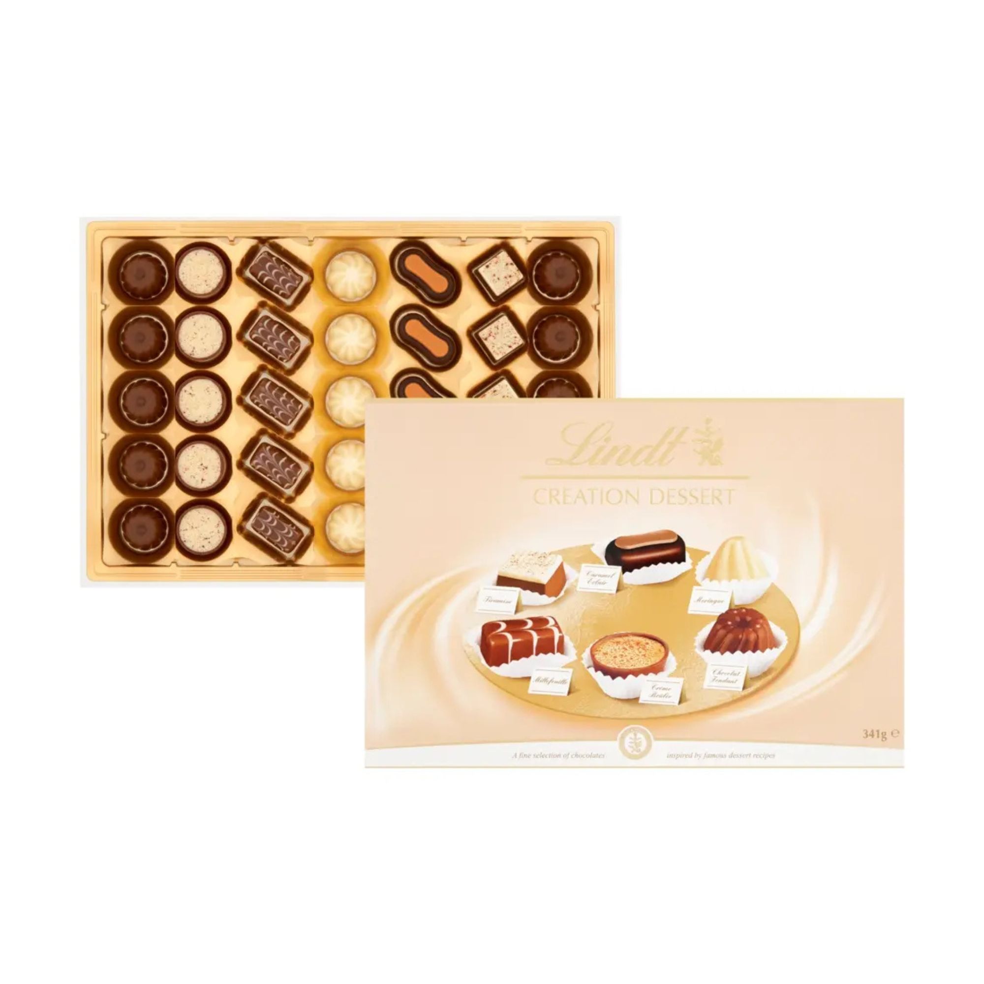 Lindt Creation Dessert 341g pack shot