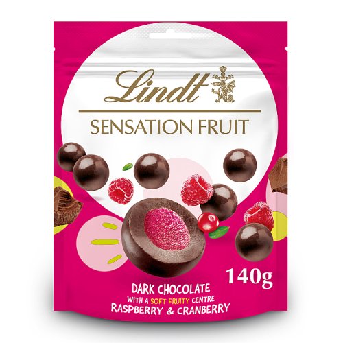Lindt Sensation Himbeere 150g pack shot