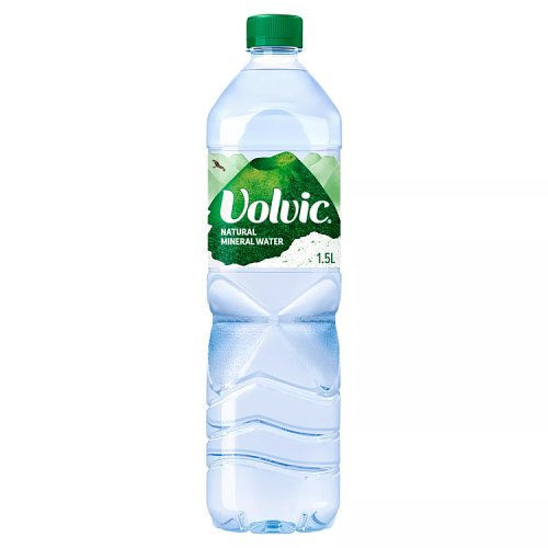 Volvic Mineral Water 1.5Ltr pack shot