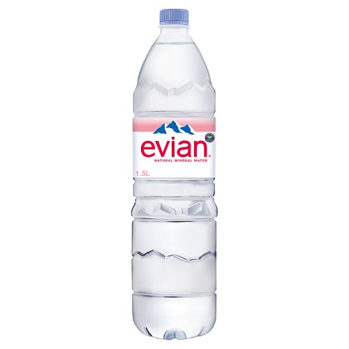 Evian Still PET 6pk (6 x 1.5Ltr) pack shot