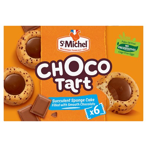 ST MICHEL CHOCO TARTS pack shot