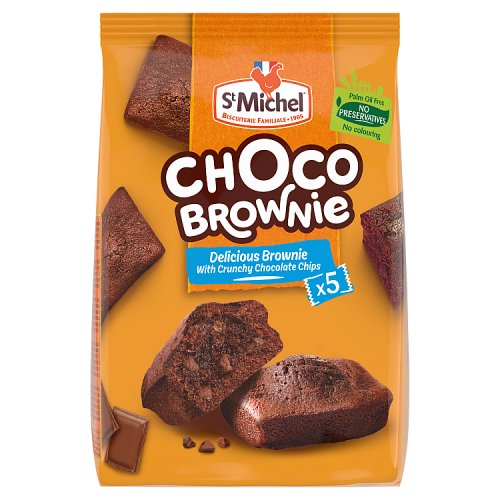 ST MICHEL CHOCO BROWNIES pack shot