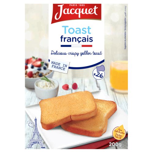 Jacquet Toast Francais 200g pack shot