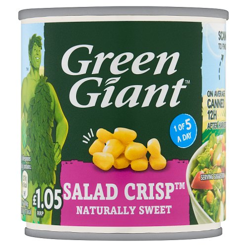 Green Giant Salad Crisp Super Sweet 12x160g PMP £1.20 pack shot