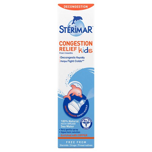 Sterimar Nasal Spray Kids Congestion Relief 50ml pack shot